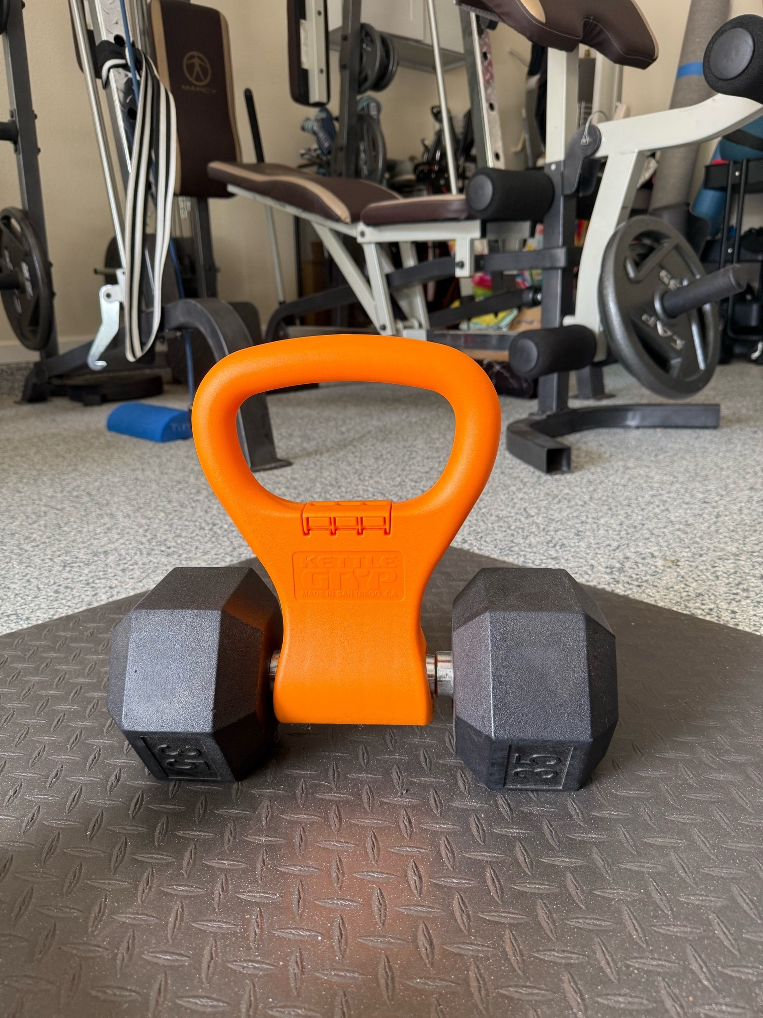 Home gym must have! I honestly wish they had these at the big box gyms! 
￼

#LTKfitnessgoals #LTKdayinmylife #LTKvlog