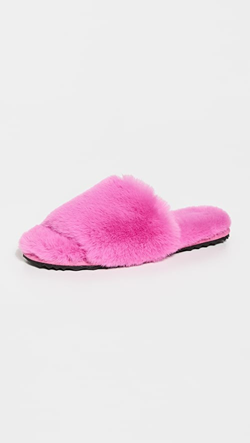 Apparis Diana Faux Fur Slippers | SHOPBOP | Shopbop