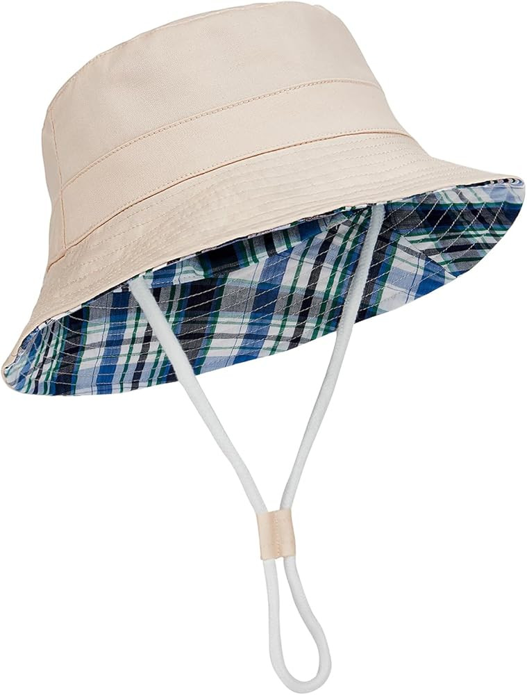 Durio UPF 50+ Beach Baby Sun Hat Sun Protection Cute Wide Brim Summer Baby Boy Bucket Hats Toddle... | Amazon (US)