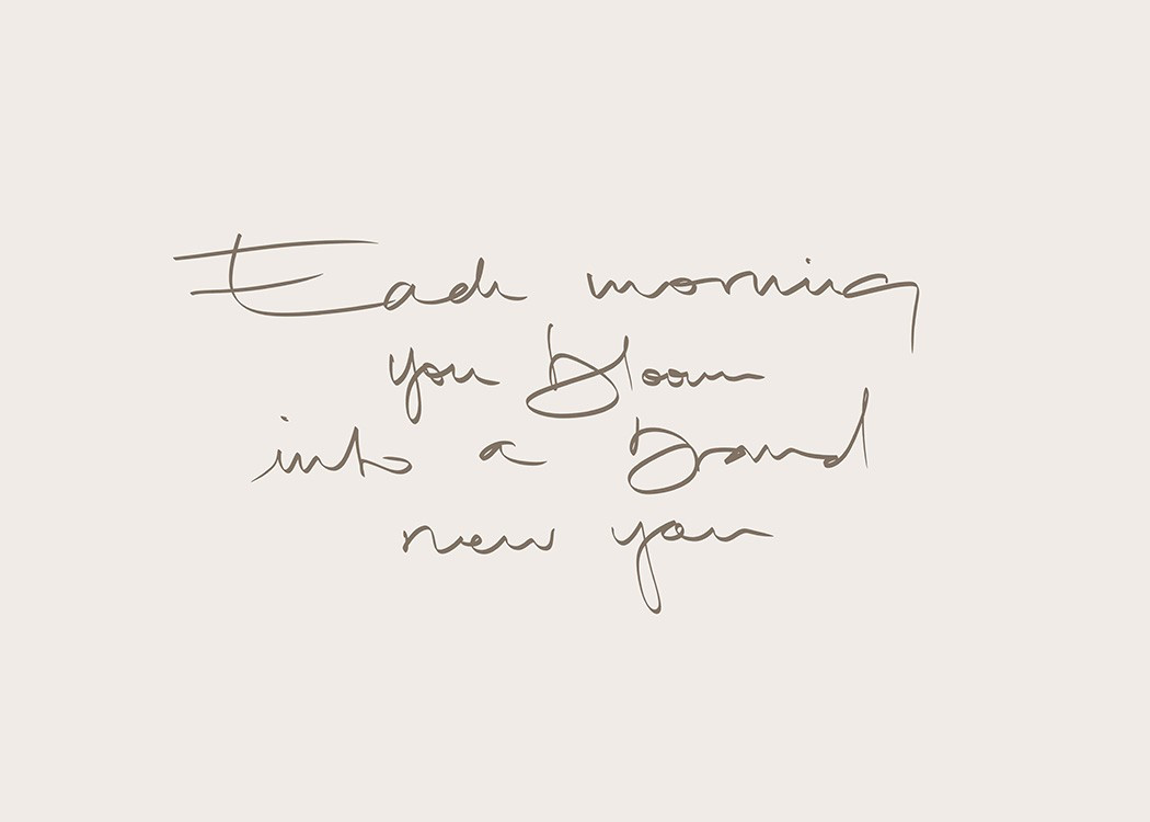 Soulful Blooming Poster | Desenio