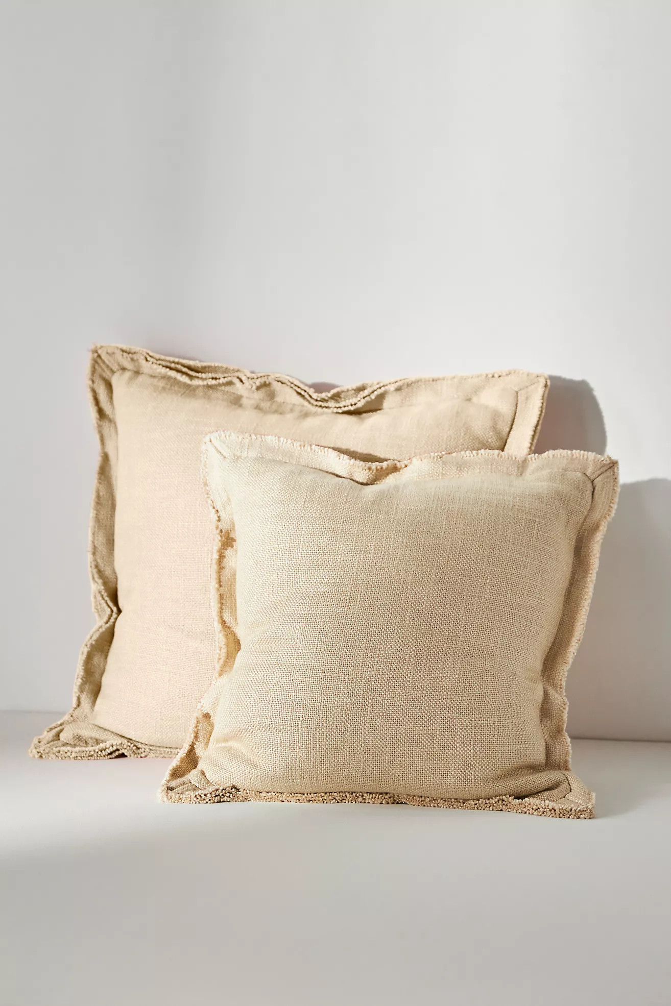 Luxe Linen Blend Pillow | Anthropologie (US)
