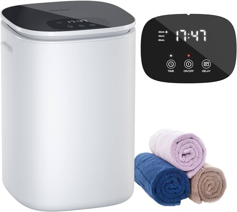 DOACE Towel Warmer Bucket, 26L Large Hot Towel Warmer with LED Display, Heat Timer 20/40/ 60 Min ... | Amazon (US)