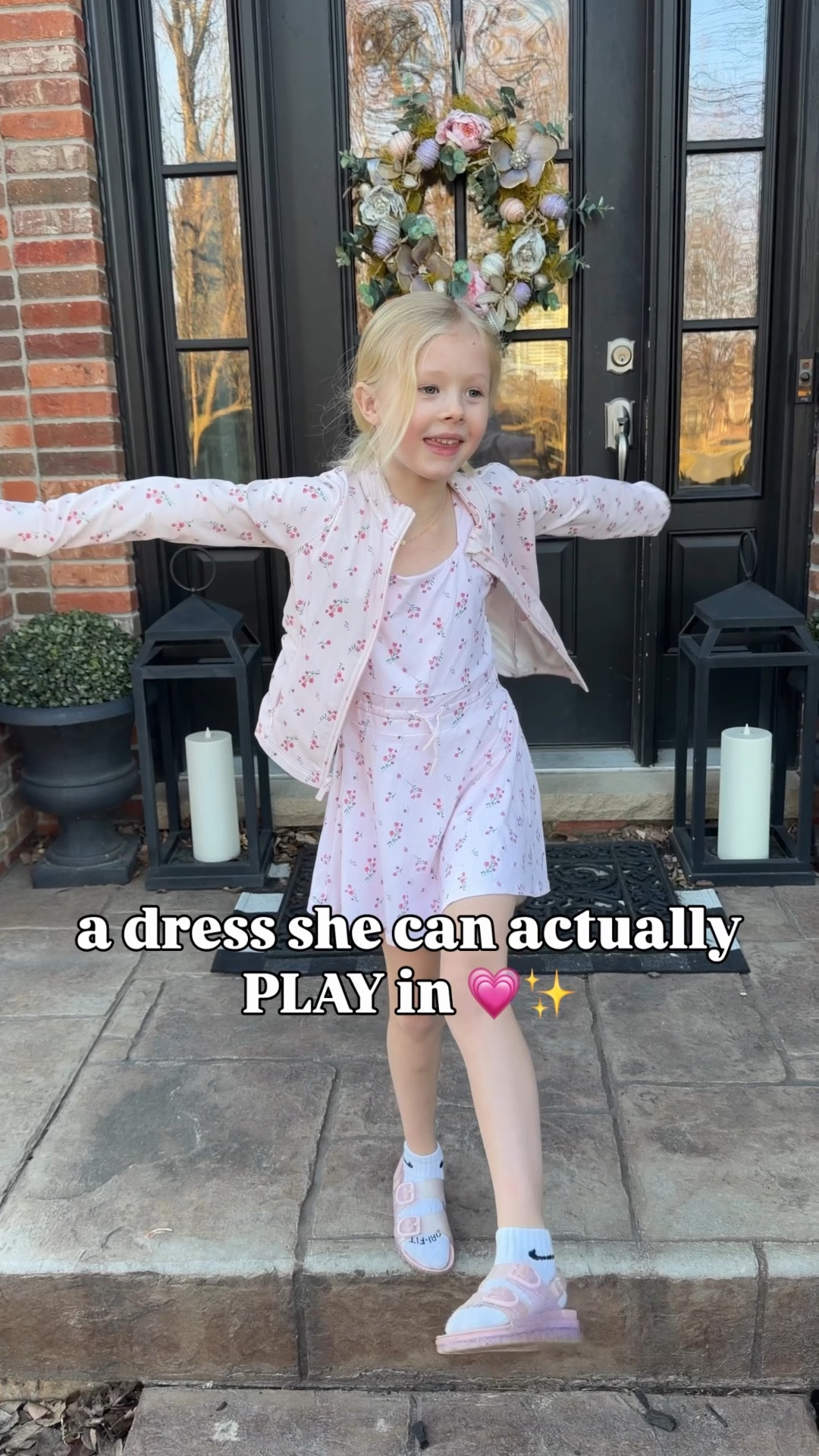 This girls athletic dress is the perfect mix of pretty + practical 🌸💗 The soft pink floral print is SO sweet, and the built-in shorts make it easy for all the running, playing, and twirling ✨

It’s one of those outfits that looks dressed up but is actually made for real life 🙌 We’ve been loving it for spring days, Easter, school, and everything in between!

I linked this dress + more cute options to recreate the look 🫶

#LTKFamily #GirlsStyle #KidsFashion #AthleticDress #SpringOutfits #EasterOutfit #LTKFinds

#LTKActive #LTKmomlife #LTKKids
