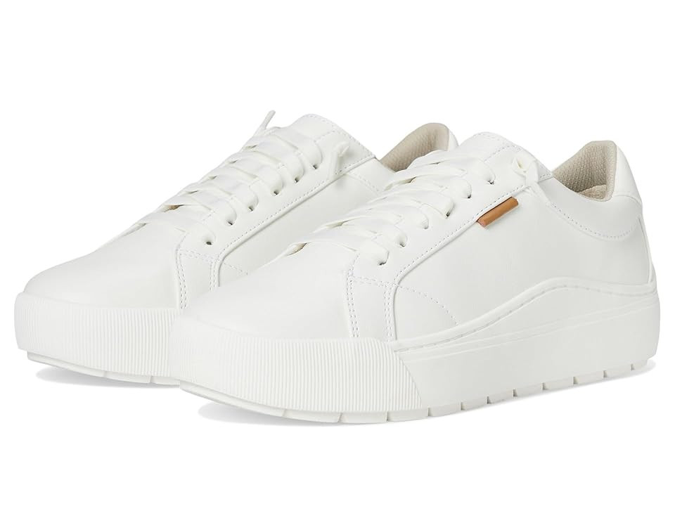 Dr. Scholl's Time Go Lace Up Sneaker Women's Shoes White Smooth : 8 M, Leather | Zappos