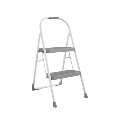 Cosco 37.09 in. H X 16.77 in. W X 2.83 in. D 225 lb. capacity 2 step Steel Folding Step Stool | Target