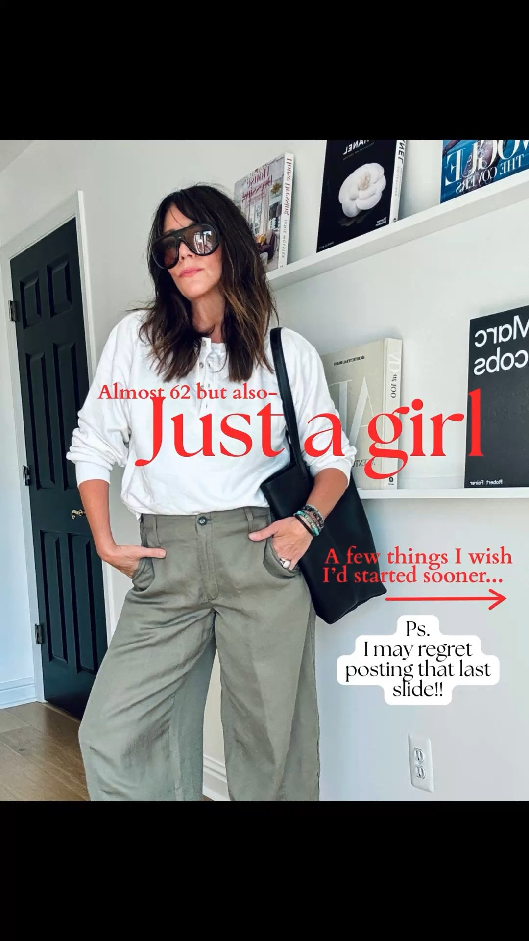 Almost 62 but also… just a girl. 🤍

Pretty shoes, beauty finds, workout gear, little luxuries and anything that makes my life easier — apparently some things never change. 😂

I linked everything from this little life-lately roundup that I could find right here. And yes, I included the swimsuit that suuuucks you in. 🙌

Save this one so you can come back to the links!

#LTKmorningroutine #LTKOver40 #LTKBeauty