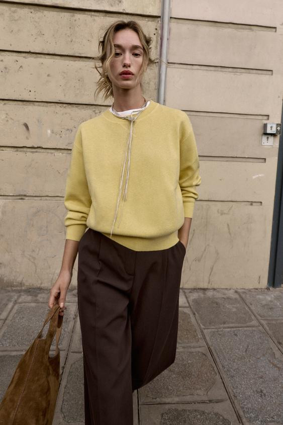 BASIC KNIT SWEATER | Zara US