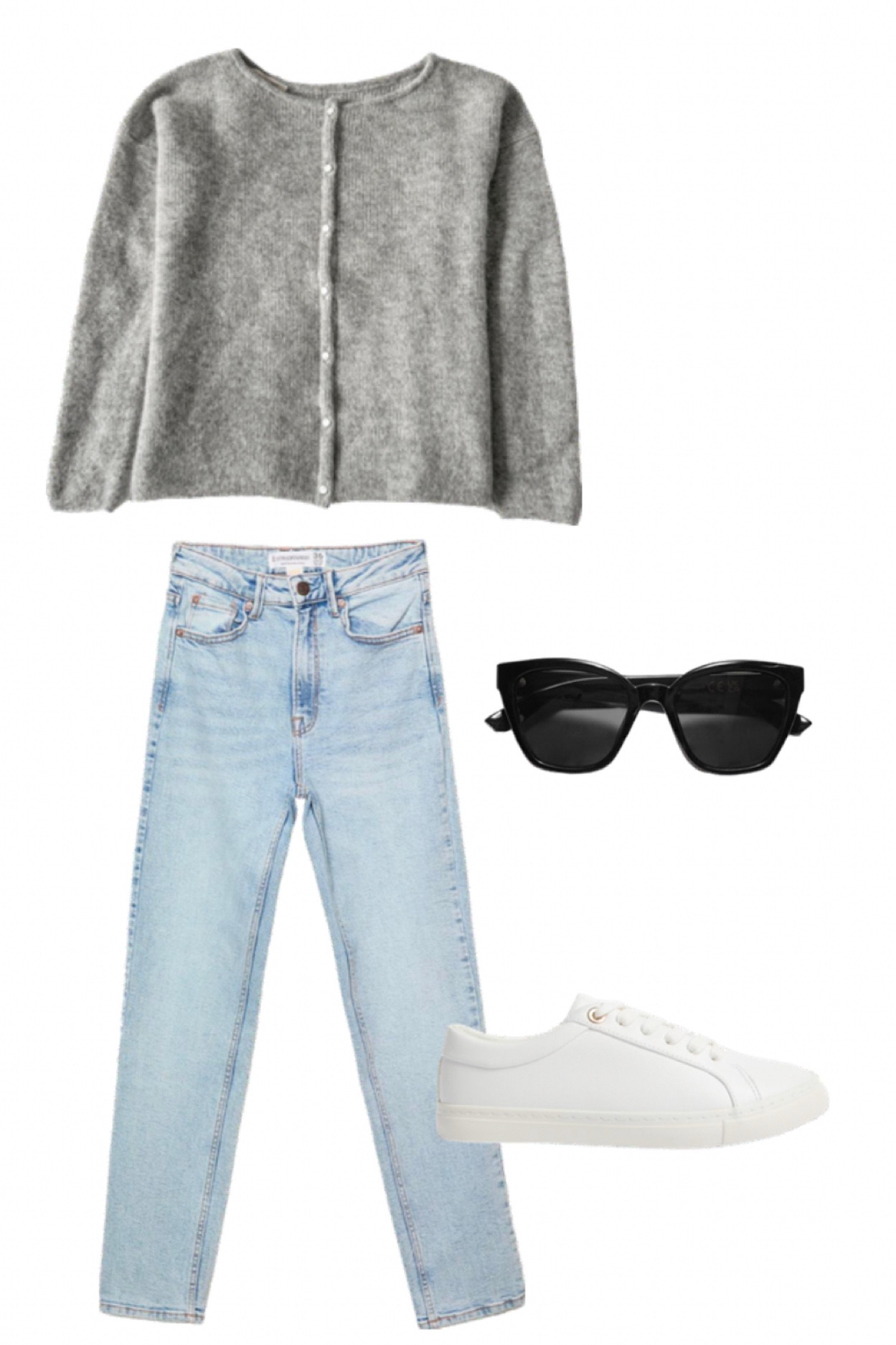 Minimalist grey cardigan outfit

#LTKuk #LTKautumn #LTKeurope