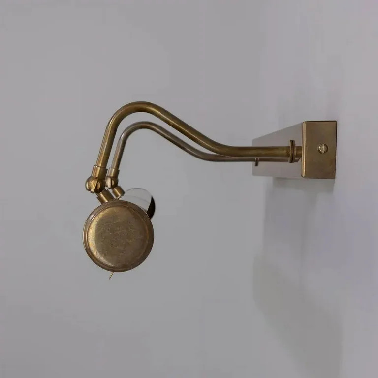 Modern Painting Light Brass Vintage Antique Picture Wall Light Solid Brass by LD | Walmart (US)