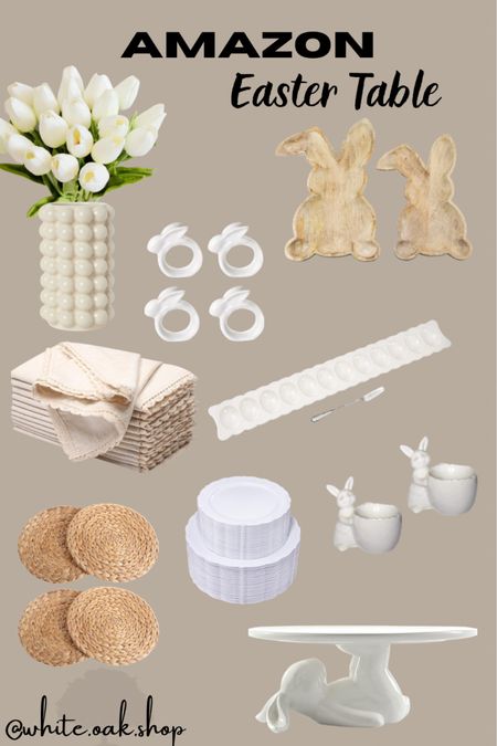 Amazon Home | Easter Table | Easter Decor | Spring Decor | Spring Home

#LTKstyletip #LTKSeasonal #LTKhome