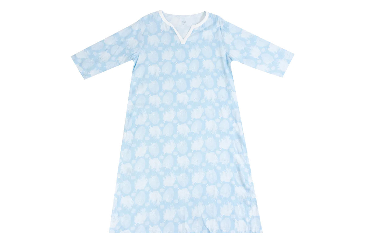 Women's Bamboo Sleeping Tunic - Sea Fan | Nest Designs