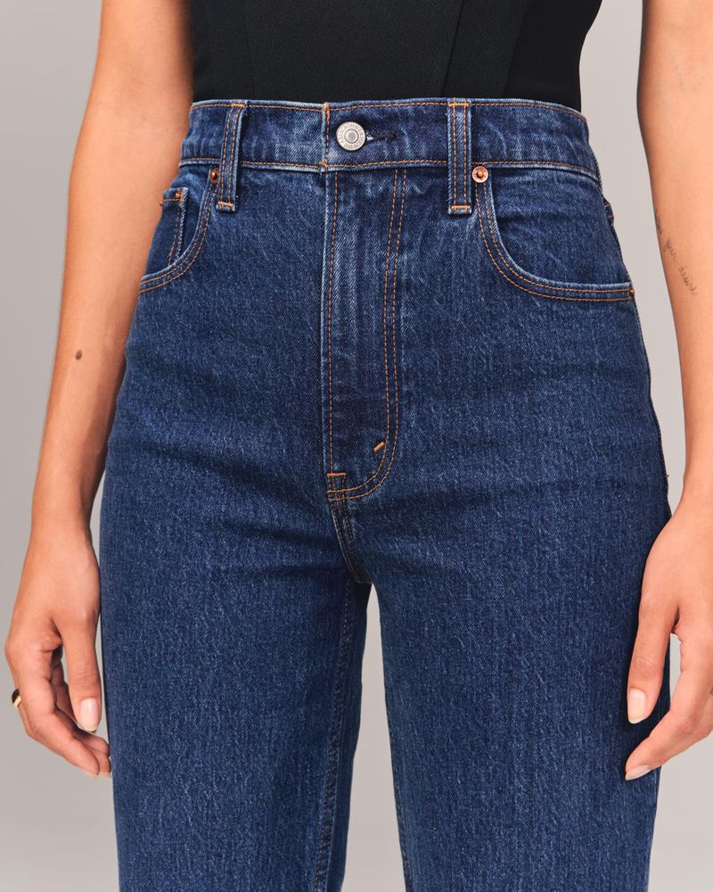 Ultra High Rise 90s Straight Jean | Abercrombie & Fitch (UK)