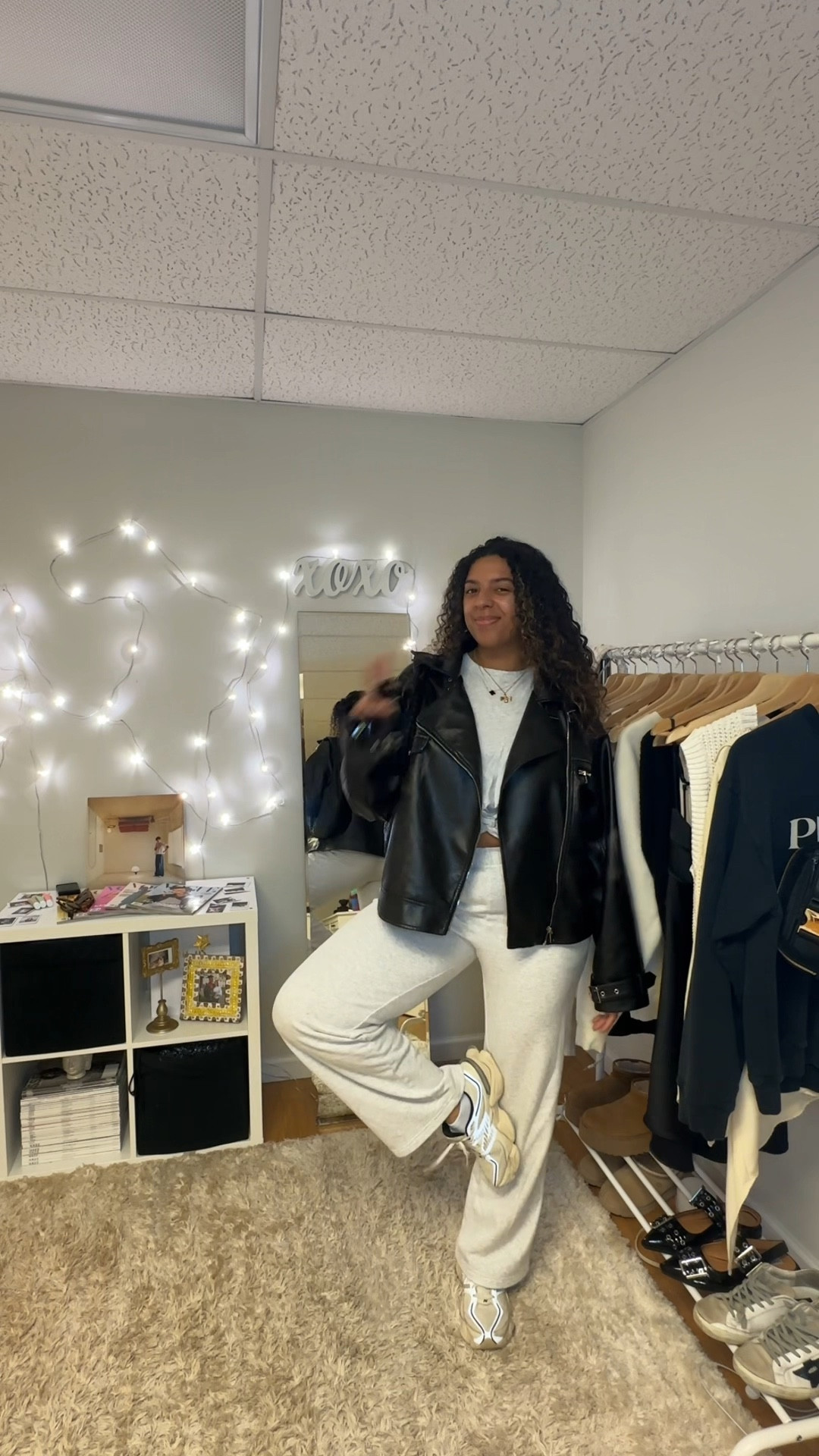 Sweatpants outfit for the win!!! Simple easy way to elevate a look… a biker jacket <33

#LTKmidsize #LTKstyletip #LTKshoecrush