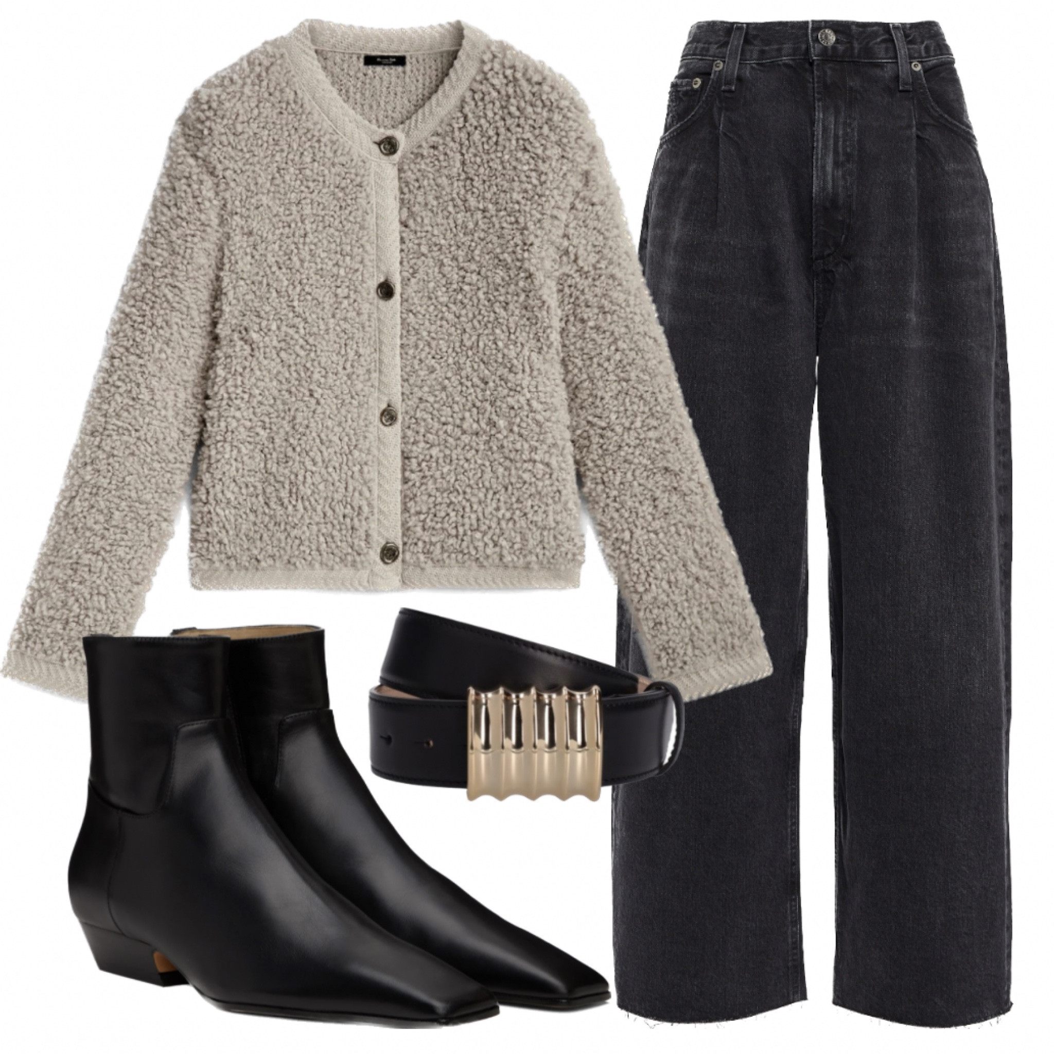 Here’s the outfit you’ll be seeing everywhere this fall 🖤🤎