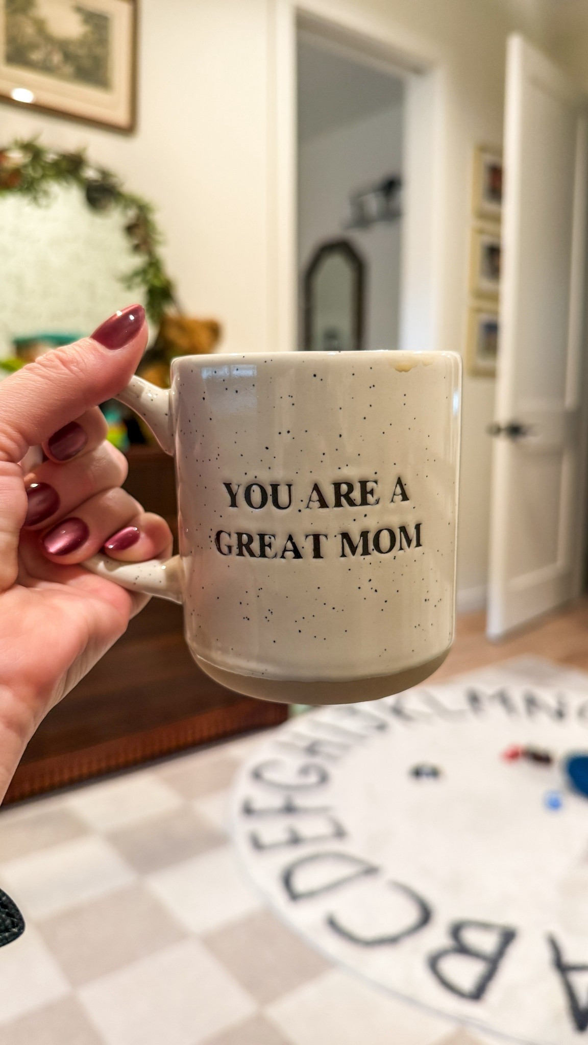 Repeating this mantra bc we’re surviving not thriving at the moment! Also love this ABC rug bc it’s super soft and washable!!

#LTKmorningroutine #LTKHome #LTKmomlife