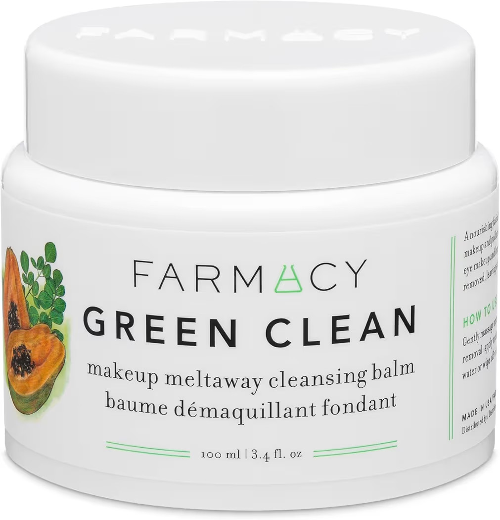 Farmacy Makeup Remover Cleansing Balm - Green Clean Waterproof Makeup Remover + Oil Based Cleanse... | Amazon (US)