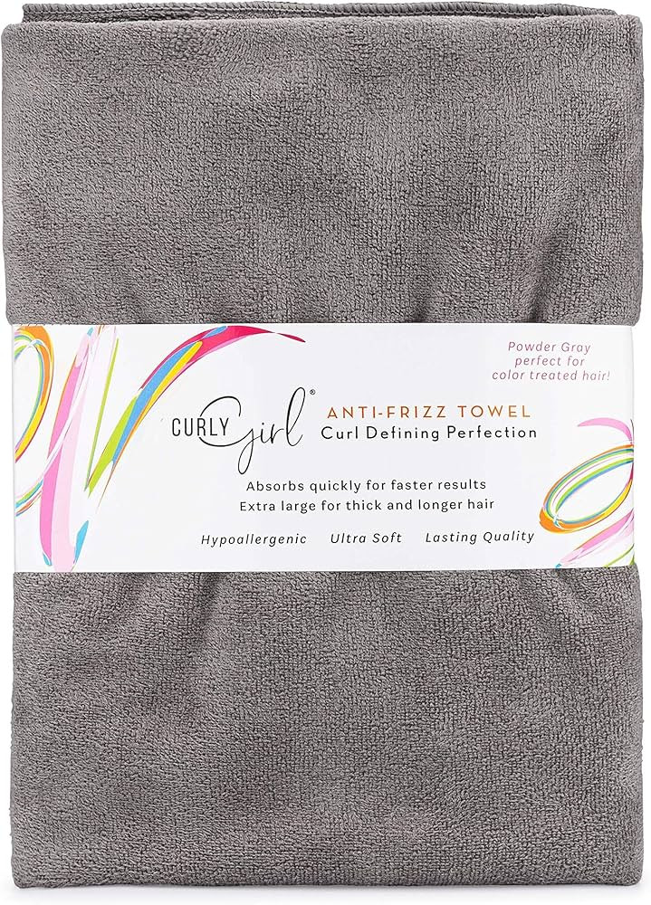 Curly Girl Towel for Women with Curls, Anti-Frizz, Absorbent, Fast Drying, Curly Hair, Microfiber... | Amazon (US)