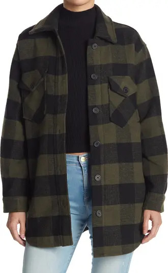 Buffalo Plaid Shirt-Jacket | Nordstrom Rack