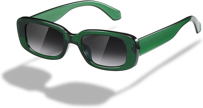 kimorn Rectangle Sunglasses for Women Men Trendy Retro Fashion Sun Glasses 90’s Vintage UV 400 ... | Amazon (US)