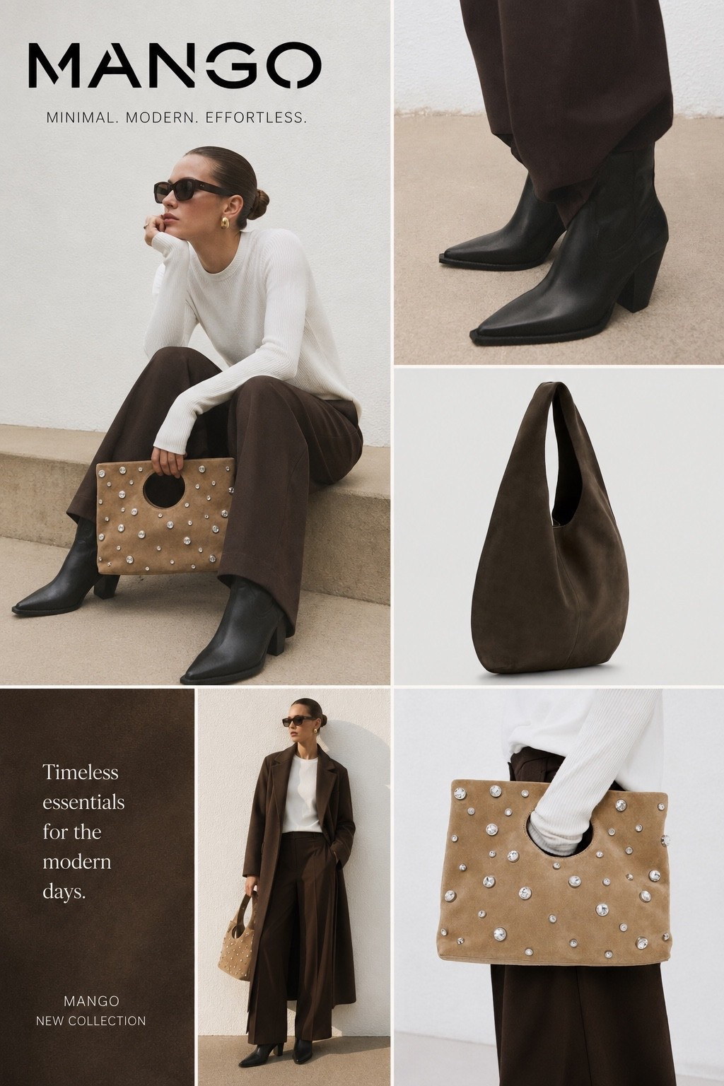 Mango 🤎 Minimal. Modern. Effortless. 

#boots #bag #sandals #flats #dress

#LTKootd #LTKgrwm #LTKOver40