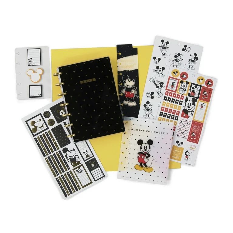 The Happy Planner, Disney, Mickey Mouse Mini Planner Box Kit, 2022, 10"x 1.25"x 8" | Walmart (US)