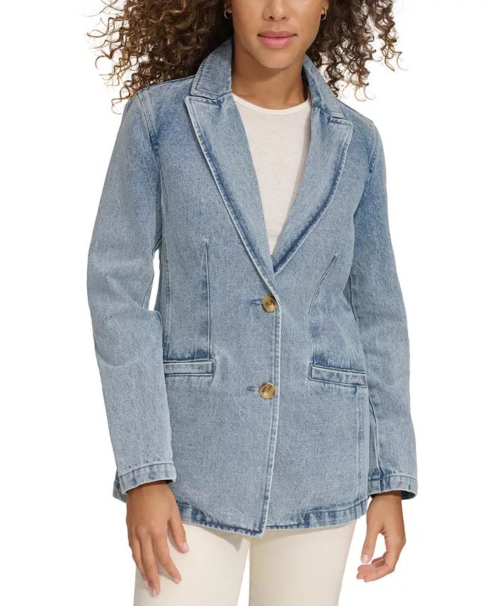 Levi's Women's Cotton Denim Blazer - Macy's | Macy's