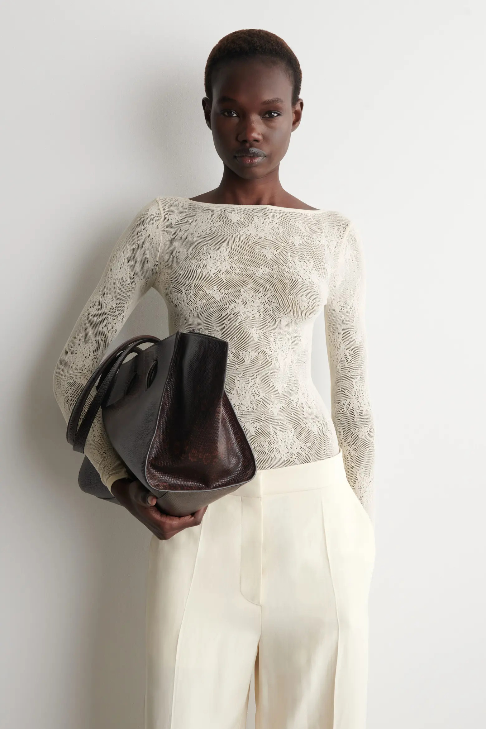 Floral-jacquard Lace Top (Women) | Nordstrom | Nordstrom