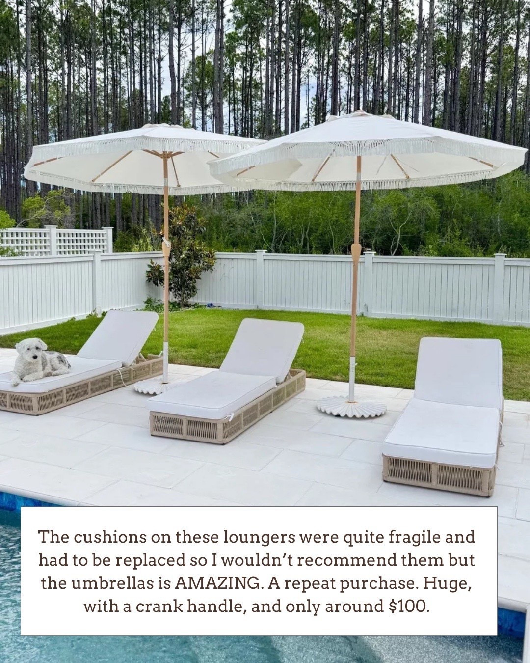Patio umbrellas that I love 🙌🏻🙌🏻

#LTKHome #LTKSeasonal