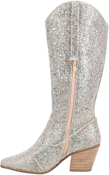 Matisse Women's Nashville Rhinestone Pointed Toe Boots | Amazon (US)