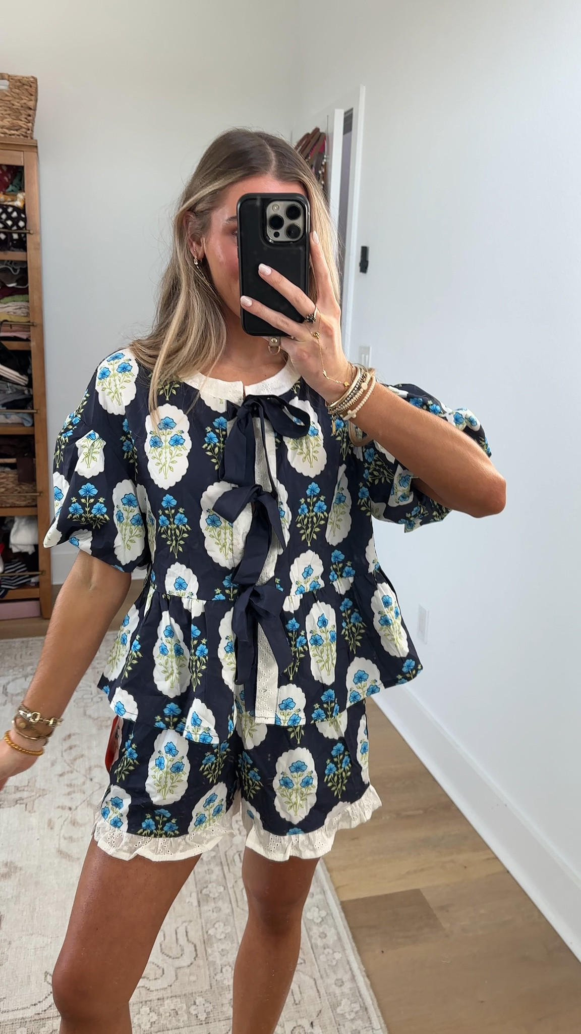 Amazon size small Aoysky Womens Floral 2 Piece Short Sets Summer Vacation Outfits Puff Sleeve Babydoll Blouse Ruffle Shorts Matching Set

#LTKSeasonal #LTKootd #LTKSaleAlert