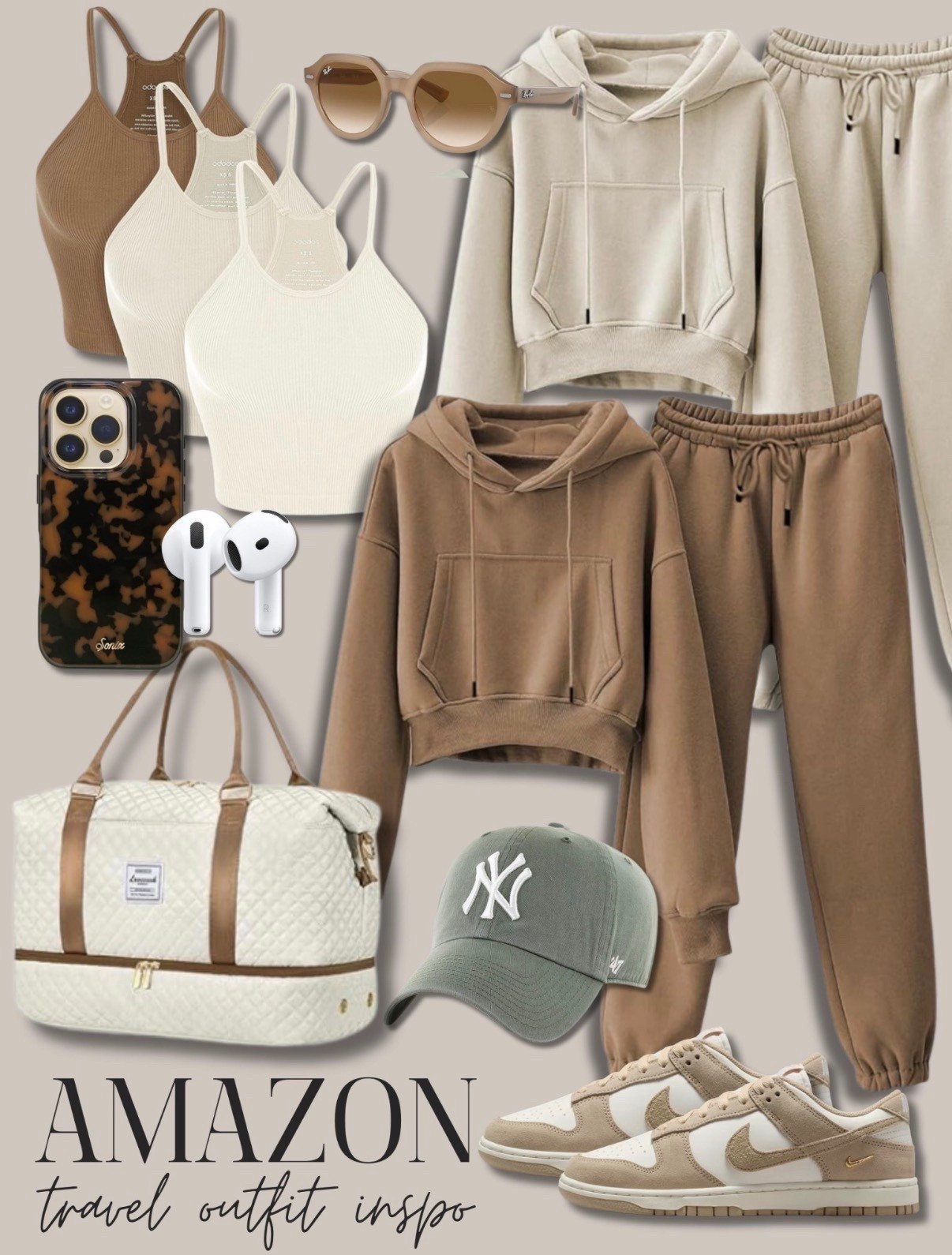 🤍 Lounge / travel outfit inspo 🫶🏼

📍Where to wear: girls brunch, weekend outings, sporting events, travel day, road trips, flights, target, shopping days, resort, workout, running errands. 

Ootd, outfit Inspo, fashion finds, trending, cozy, casual outfits, modest outfit, classy casual, look for less, winter fashion 2026, free people, designer, girly, chic, trendy, elevated basics, everyday style, winter wear, spring fashion, winter style, winter ootd, Ugg season, winter style edit, LTK outfit inspo, Amazon winter fashion, Walmart winter fashion, designer inspired looks, Target fashion, Target finds. 



#LTKTravel #LTKootd