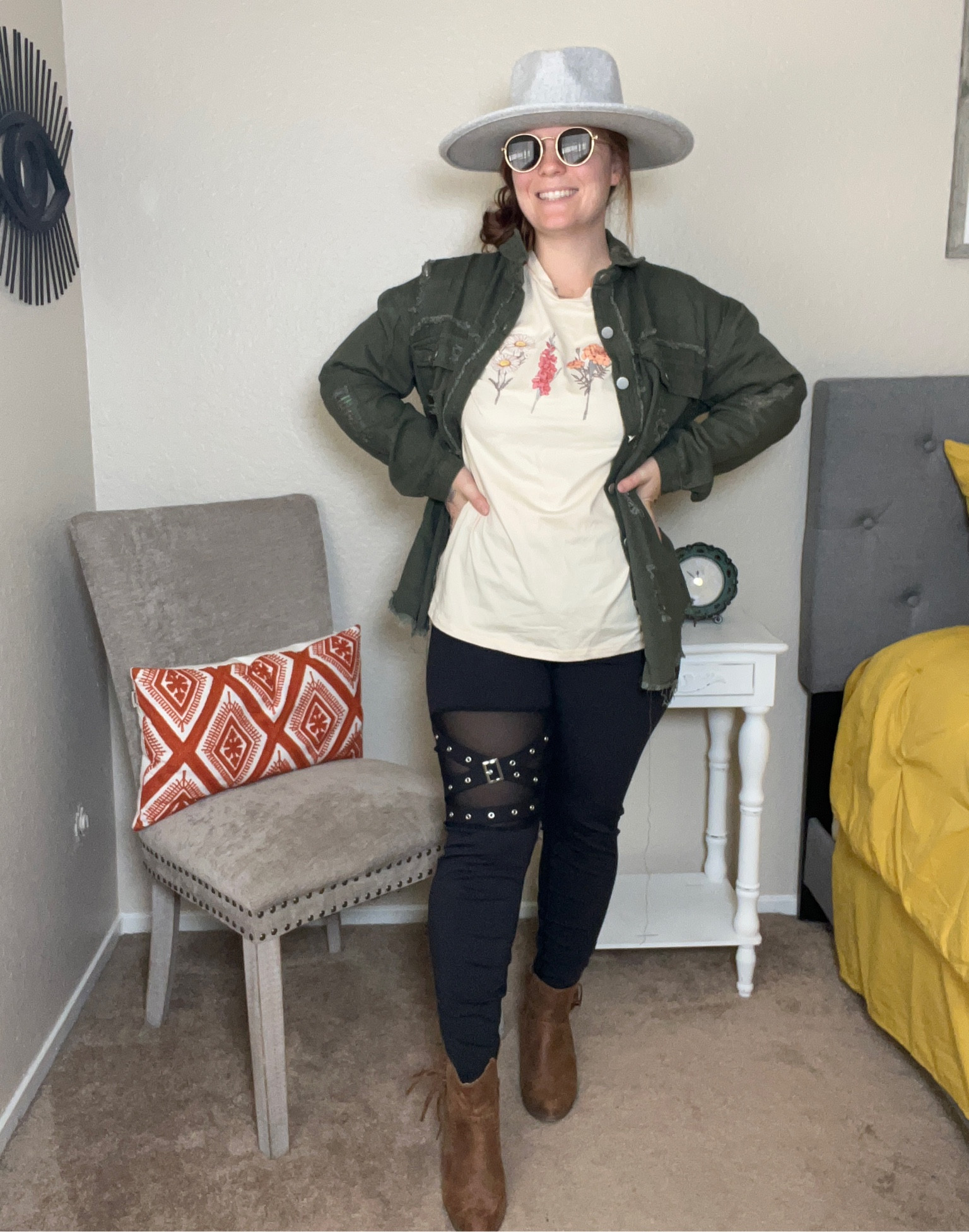 Legging season is upon us so that means some fun fall legging outfits!! I got this denim jacket in and instantly fell in love. It’s light weight and so versatile. Use my code AMBERW11 to save on the leggings. 

#LTKFallSale 

#LTKFindsUnder50 #LTKStyleTip