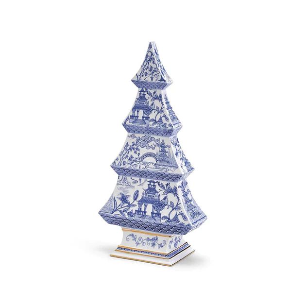 Chinoiserie Christmas Tree | Cailini Coastal