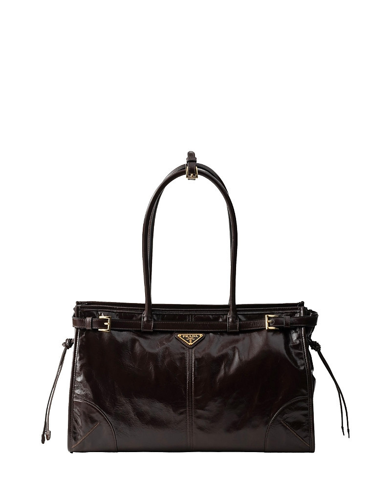 Prada Bonnie Large Convertible Leather Shoulder Handbag | Bloomingdale's (US)