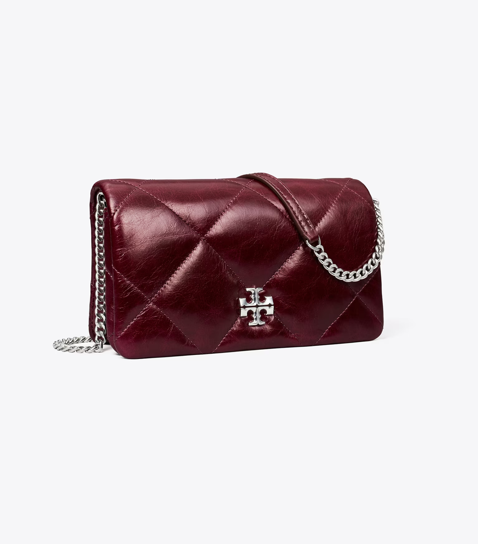 KIRA DIAMOND QUILT DISTRESSED CROSSBODY | Tory Burch (US)