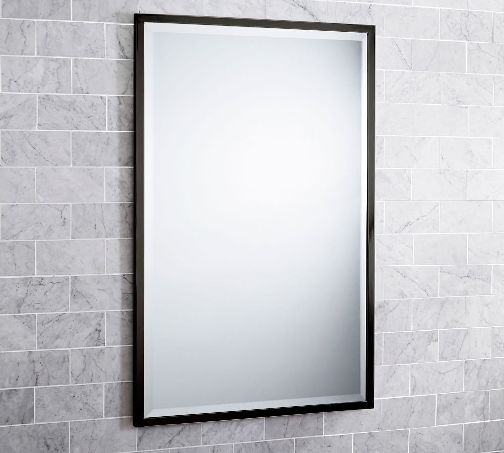Kensington Mirror, Extra Large Rectangle, Warm Bronze finish | Pottery Barn (US)