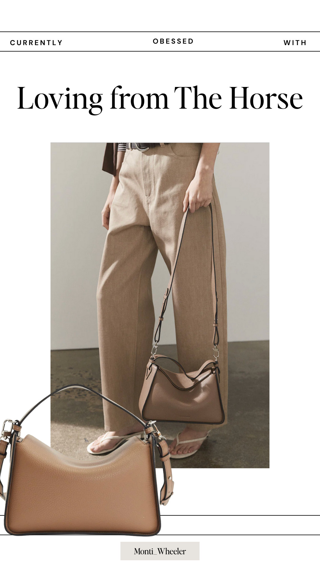 Chic, timeless, and effortlessly cool — the Clementine Bag from The Horse is your everyday luxury staple without the luxury brand price 

 #LTKootd #LTKOver40 #LTKWorkwear