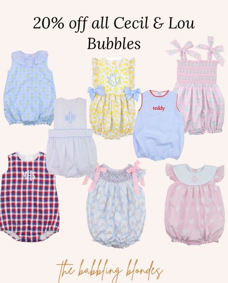 My fav bubbles 20% off today!!! @cecilandlou #cecilandlou #cecilandloupartner 

#LTKsalealert #LTKstyletip #LTKkids