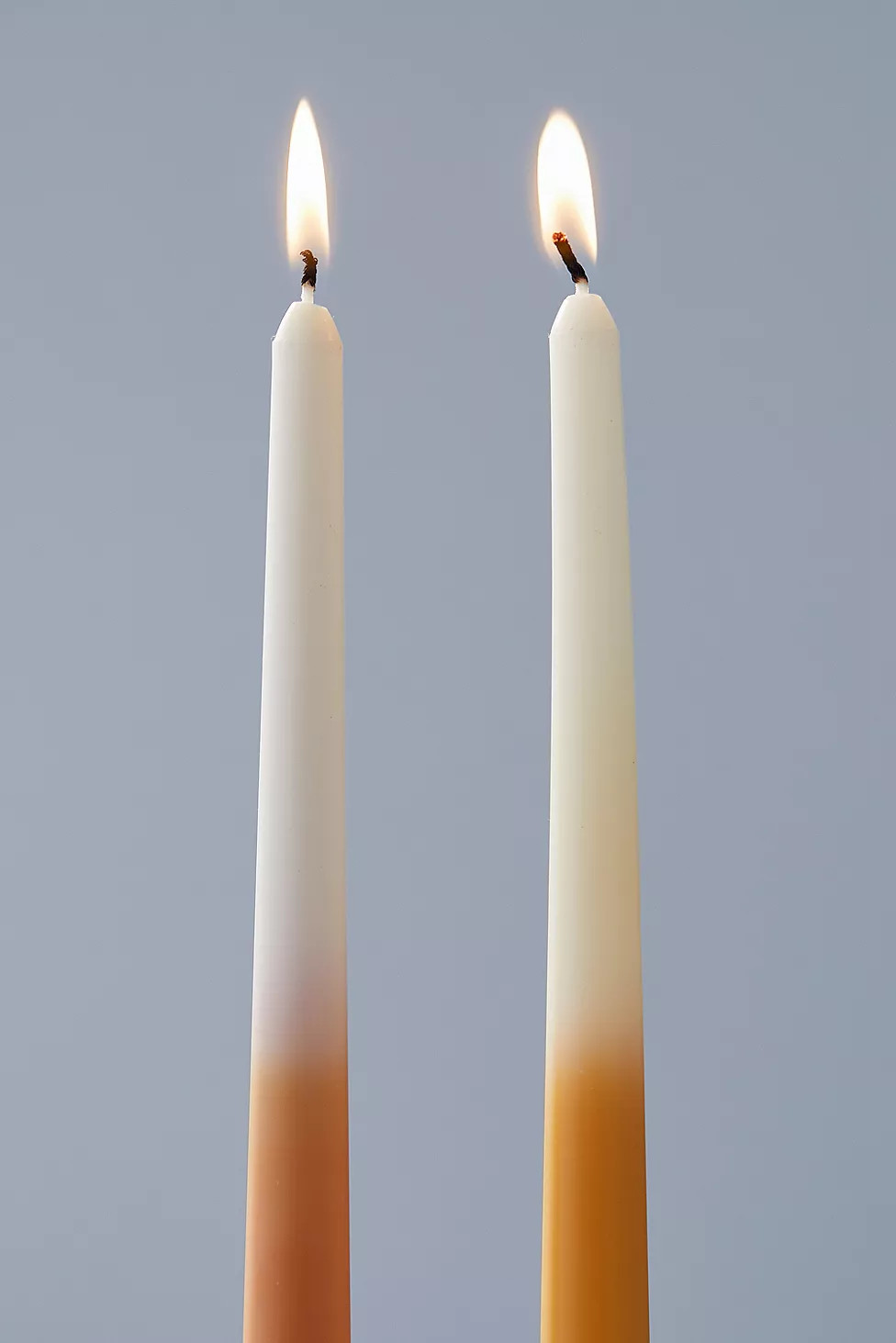 Terracotta Ombre Taper Candle - 2 Pack | Urban Outfitters (EU)