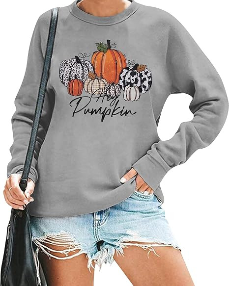 FAYALEQ Fall Sweatshirt Women Tis The Season Sweatshirt Fall Pumpkin Shirt Game Day Sweatshirt Ca... | Amazon (US)