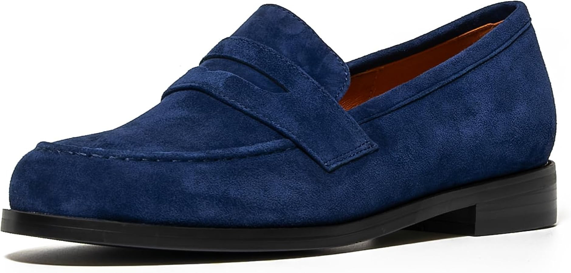 ONEENO Women's Classic Flat Suede Penny Loafer | Amazon (US)