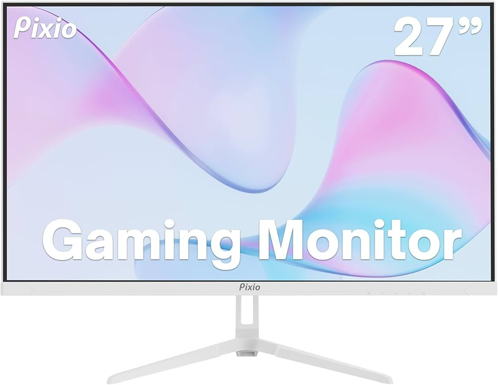 Pixio PX278 Wave White 27 inch 180Hz Refresh Rate FHD 1440p Resolution Fast IPS Panel 1ms GTG Res... | Amazon (US)