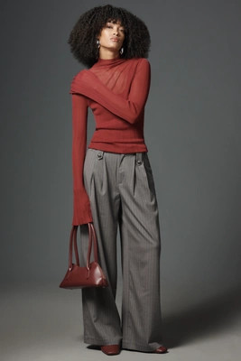 By Anthropologie Wide-Leg Trousers | Anthropologie (US)