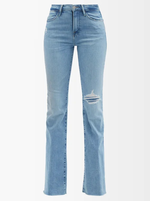 Frame - Le High Flare Jeans - Womens - Light Denim | Matches (US)