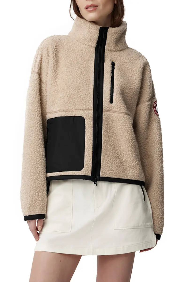 Simcoe Wool Blend Fleece Jacket | Nordstrom