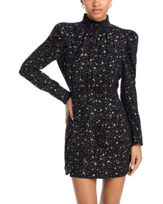 Mock Neck Mini Dress - Exclusive | Bloomingdale's (US)