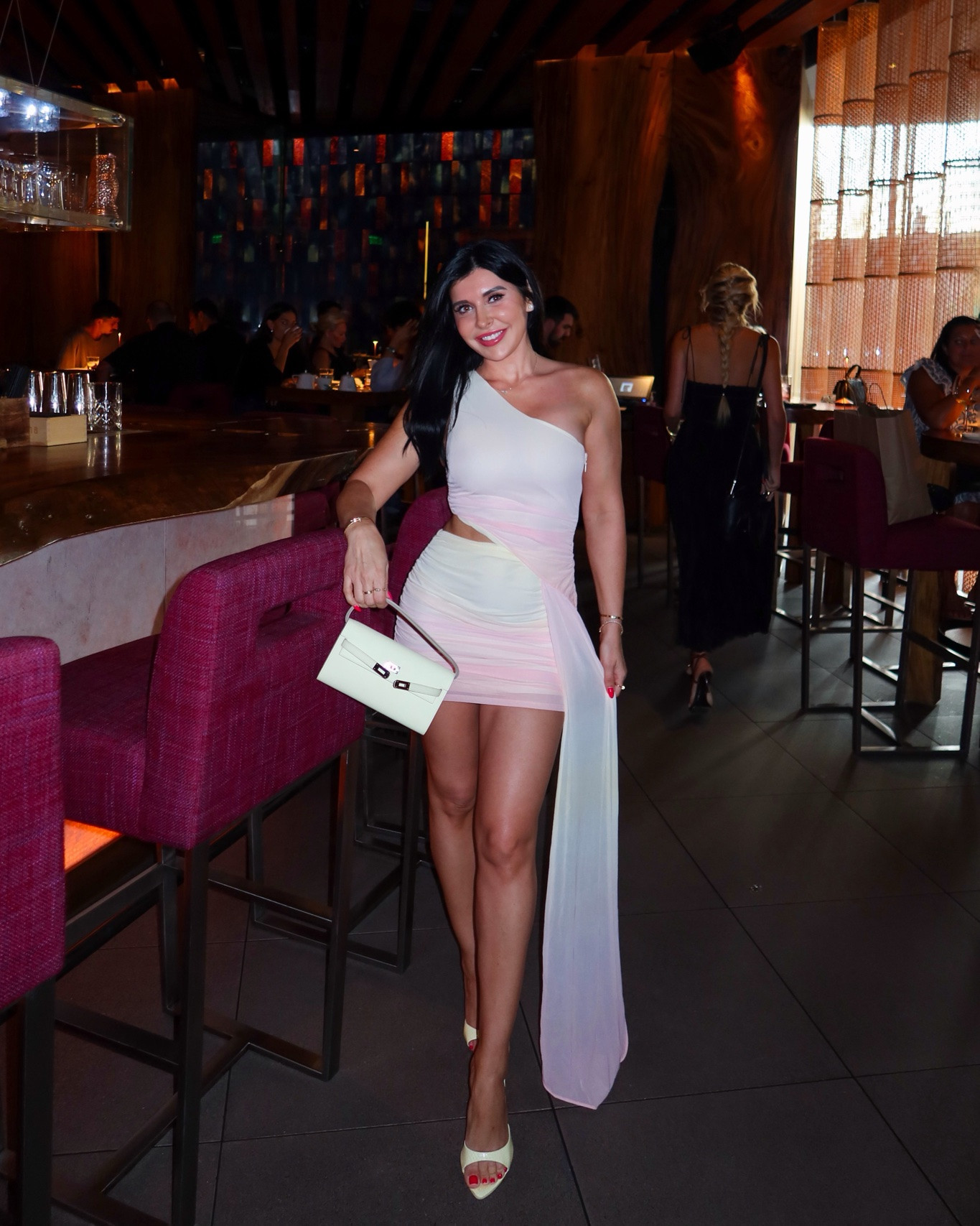 Revolve pastel pink with yellow chiffon mini party dress

#LTKootd #LTKgrwm #LTKdayinmylife