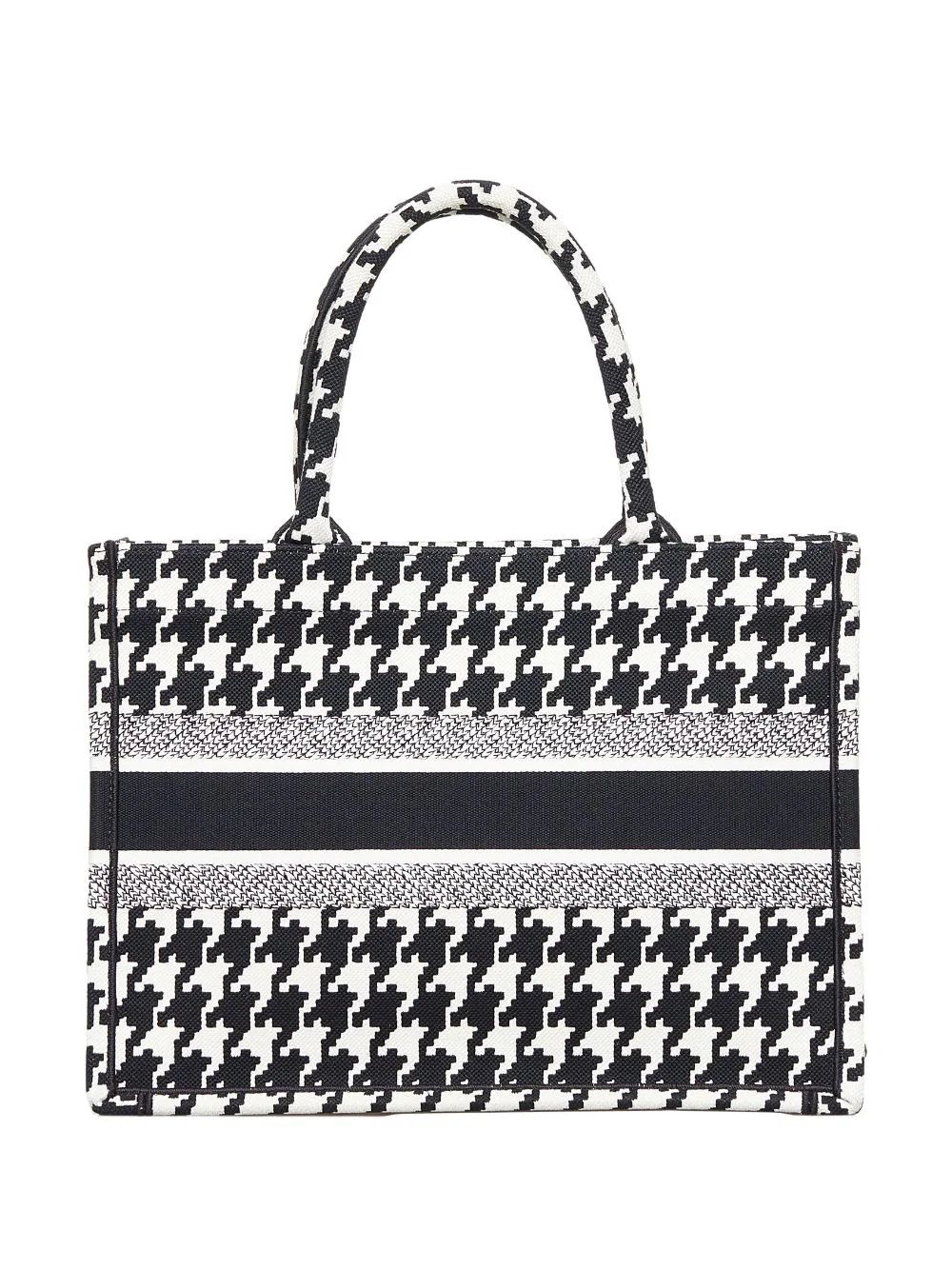 2022 pre-owned Houndstooth Book Tote bag | Farfetch Global