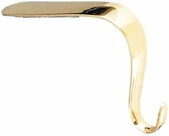 Euro Craft Stocking Holders Christmas Stocking Holders Christmas Garland Hangers Brass | Amazon (US)