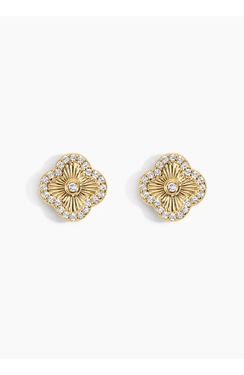 Electric Picks Icon Clover Stud Earrings | Nordstrom | Nordstrom
